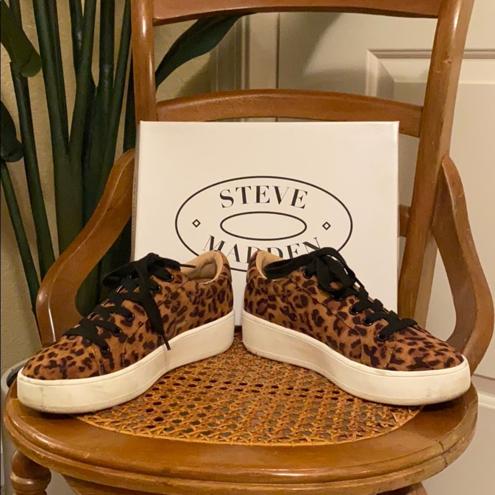Leopard Platform Shoes - Picture 5 of 6